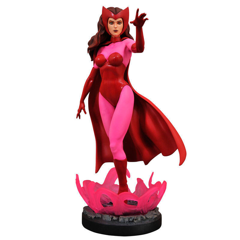 Estatua bruja escarlata marvel premier collection 28cm