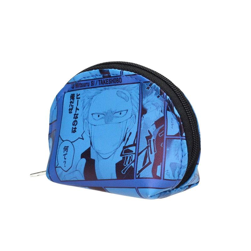 Estuche portamonedas viÑeta azul megumi to tsugumi