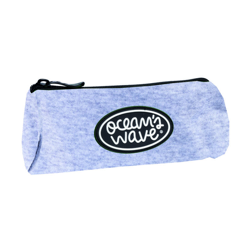 Estuche redondo ocean’s wave ocw00516 – gris