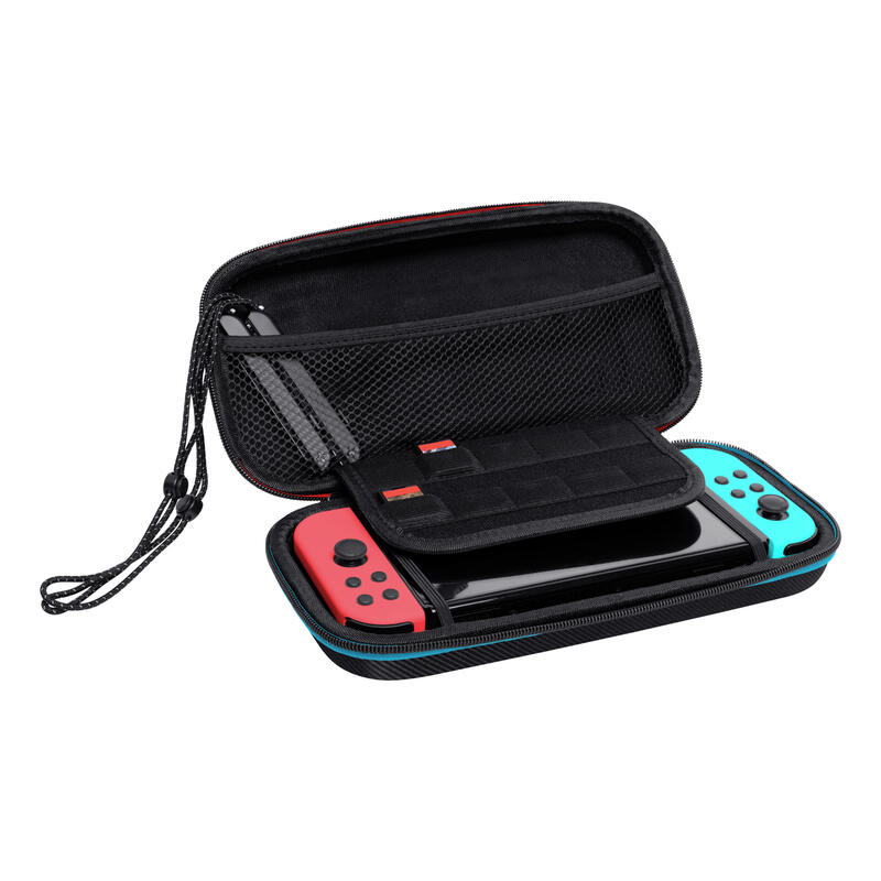 Estuche rigido para nintendo switch trust gxt1248 color negro 25415