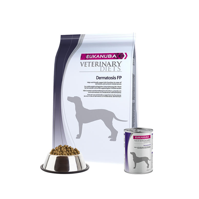 Eukanuba dermatosis fp for dogs 12 kg adult fish