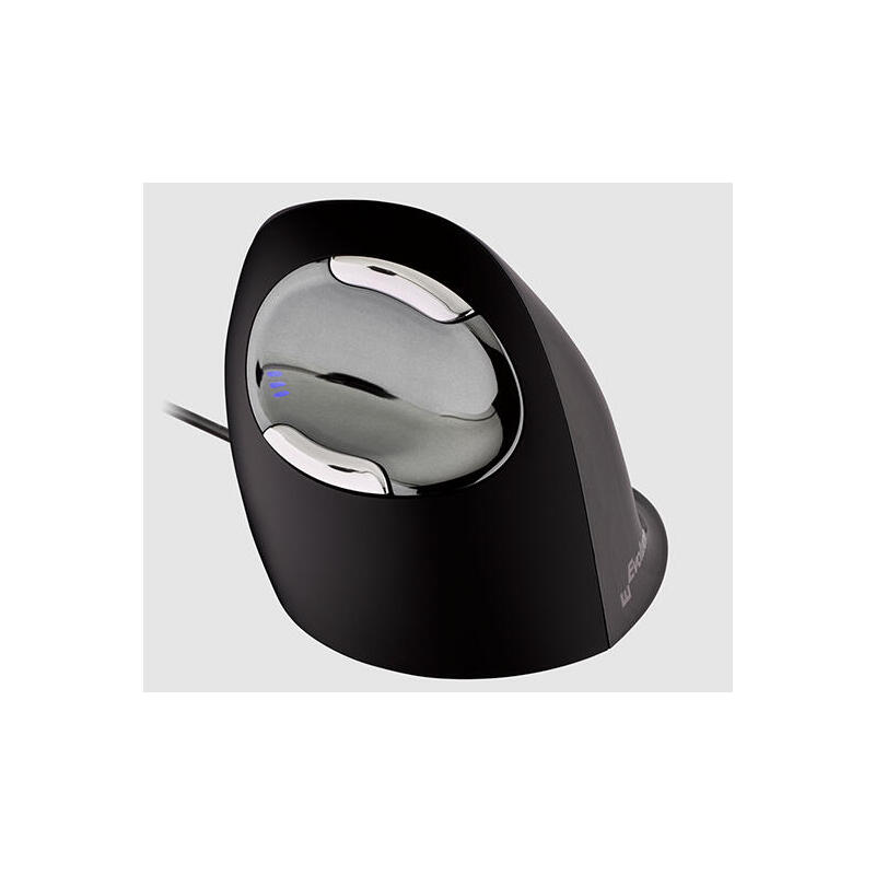 Evoluent raton vertical d derecho pequeÑo con cable antracita retail