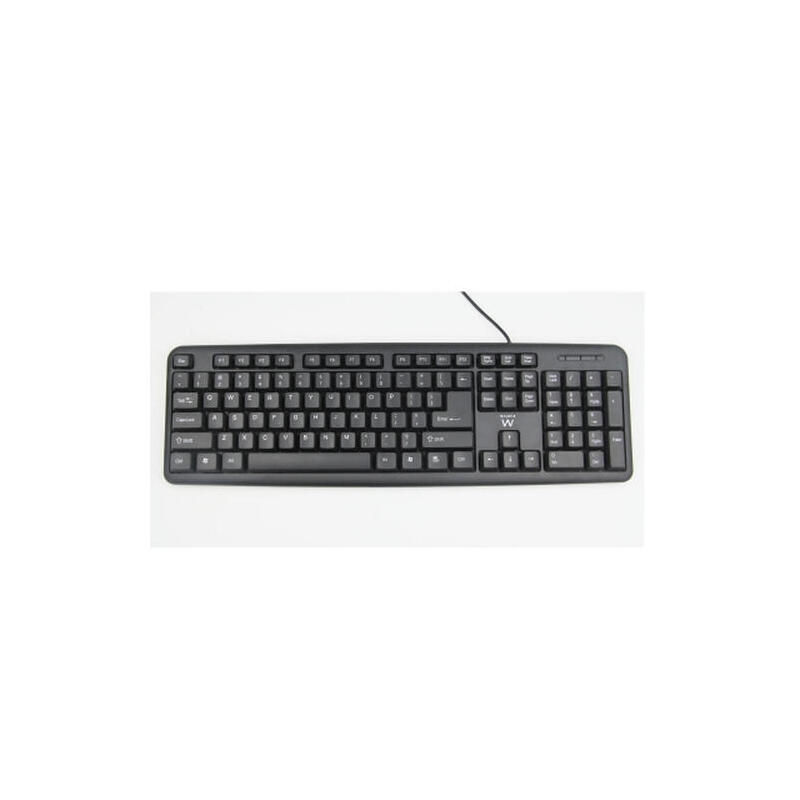Ewent teclado espaÑol standard slim usb negro (ew3109)