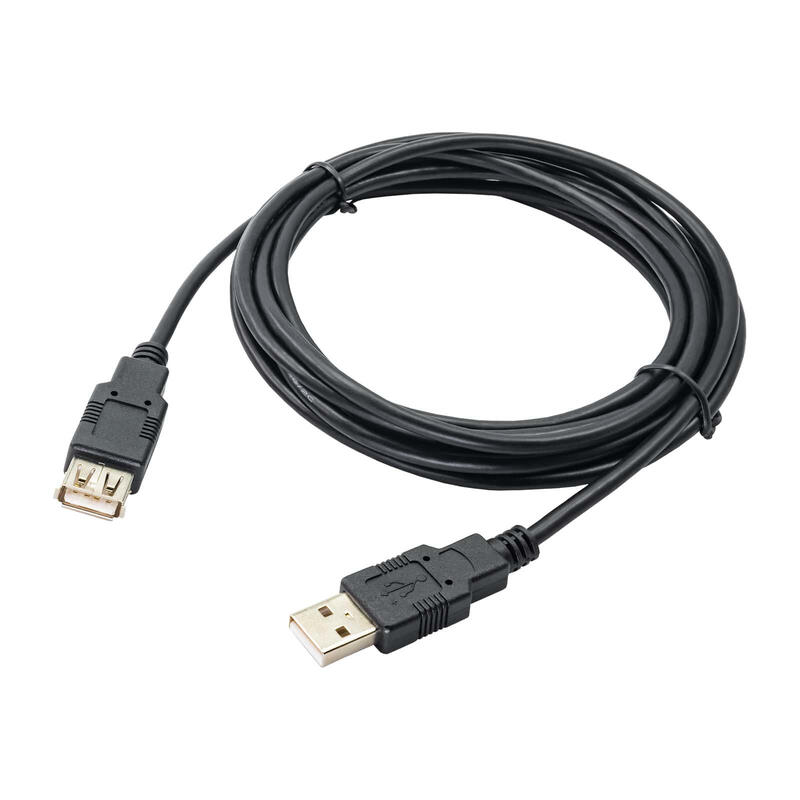 Extension usb akyga ak-usb-19 usb 2.0 m/h 3m negro