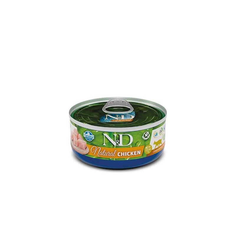 Farmina n&d cat natural pollo – comida hÚmeda para gatos – 140 g