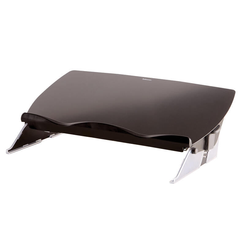Fellowes soporte y atril multifuncion – ajustable en altura – cajon de almacenamiento – tope en la parte inferior –