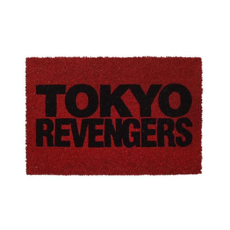 Felpudo 60×40 cm logo sobre rojo tokyo revengers