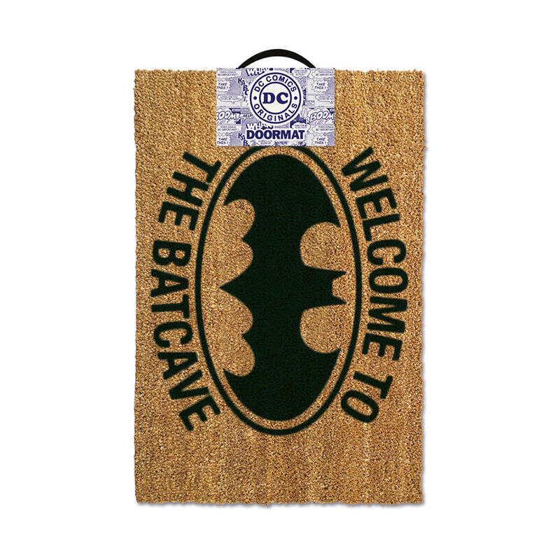 Felpudo batman welcome to the batcave