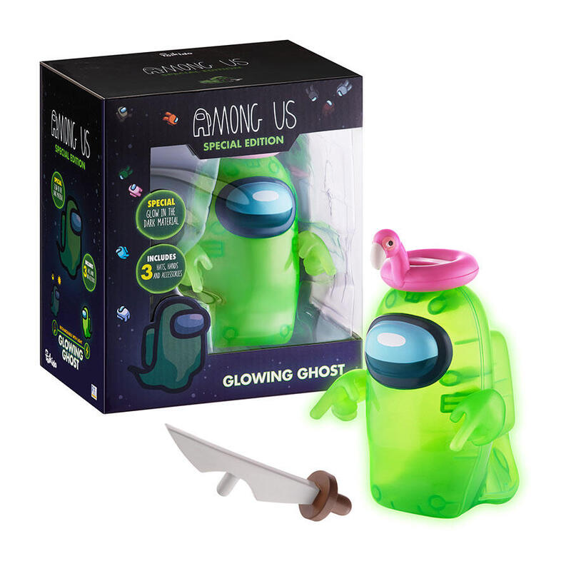 Figura acciÓn brilla en oscuridad among us