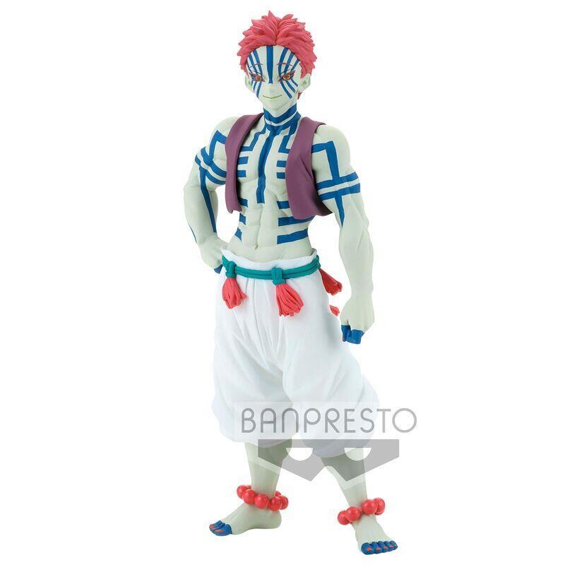 Figura akaza demon series vol.4 demon slayer kimetsu no yaiba 17cm