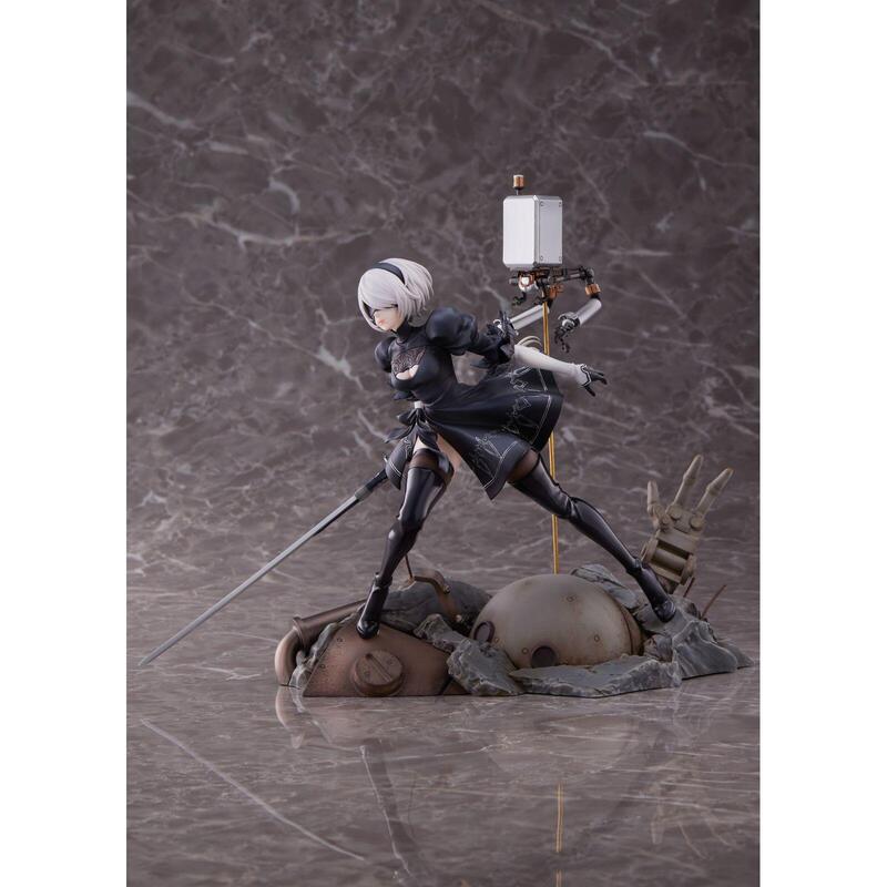 Figura aniplex 2b deluxe edition statue 20 cm nier automata ver.1.1a 1 7 scale