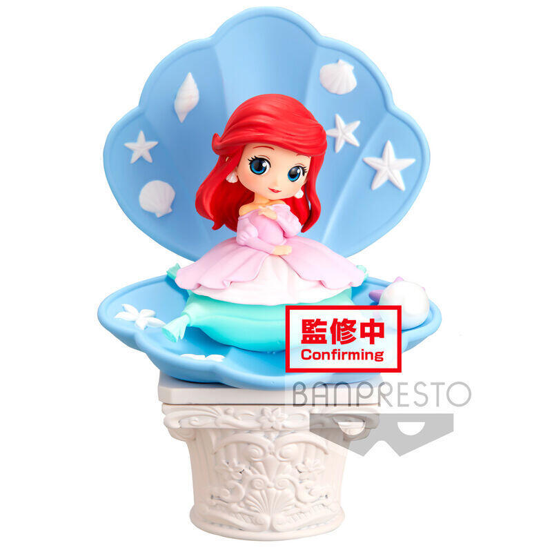Figura ariel ver.a pink dress style disney characters q posket 12cm