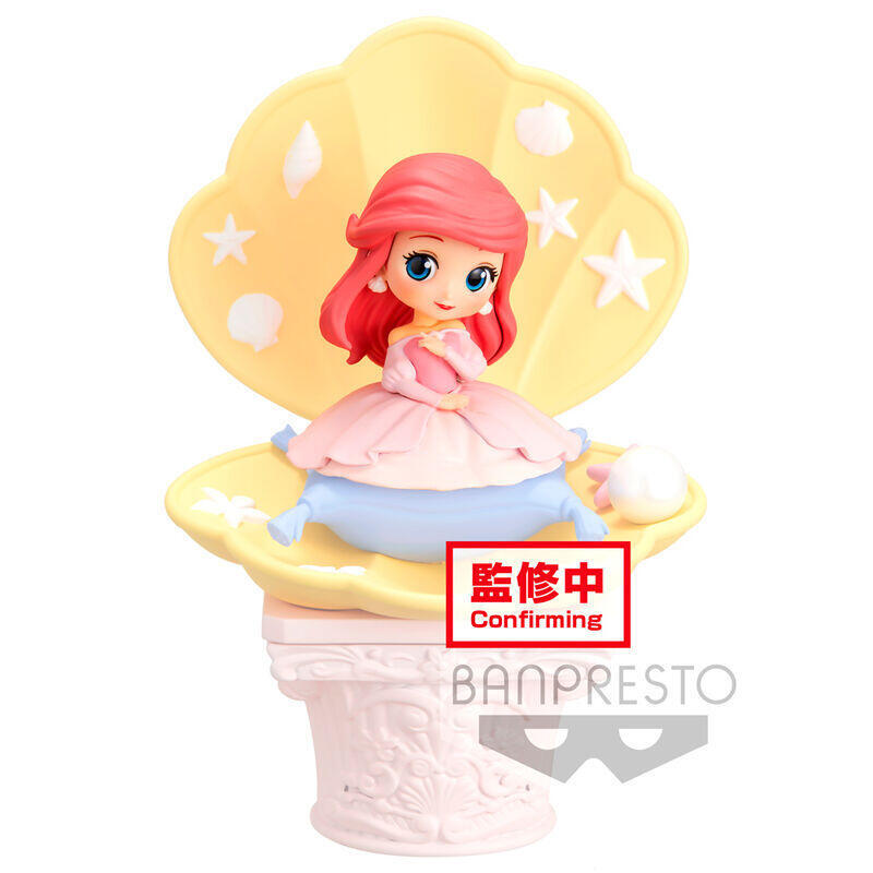 Figura ariel ver.b pink dress style disney characters q posket 12cm