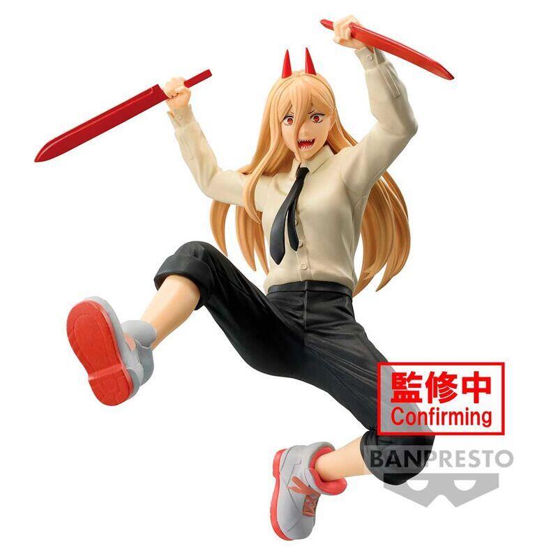 Figura banpresto chainsaw man vibration stars power ii 12cm