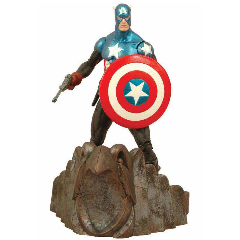 Figura capitan america marvel select 18 cm