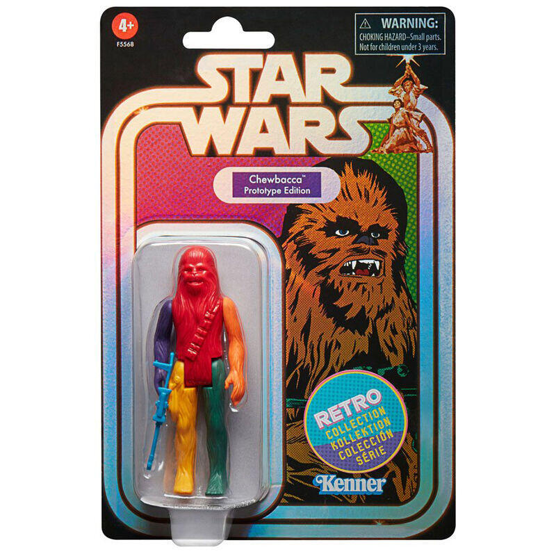 Figura chewbacca prototype edition star wars 9,5cm