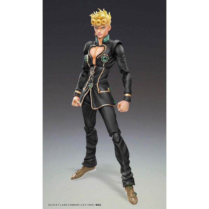 Figura chozokado giorno giovanna black jojos bizarre adventure parte 5 15cm