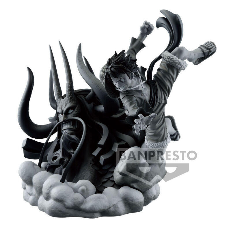 Figura d luffy monkey the brush tones dioramatic one piece 20cm