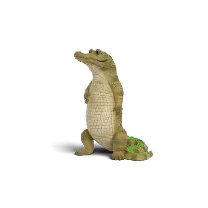 Figura de juguete de rick el cocodrilo de schleich la escuela de animales mÁgicos   14913