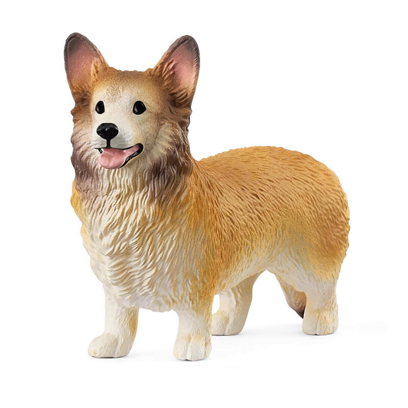 Figura de juguete de schleich farm world welsh corgi   13999