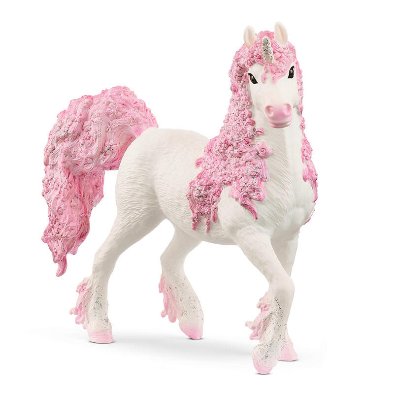 Figura de juguete de yegua unicornio schleich bayala blossom   70831