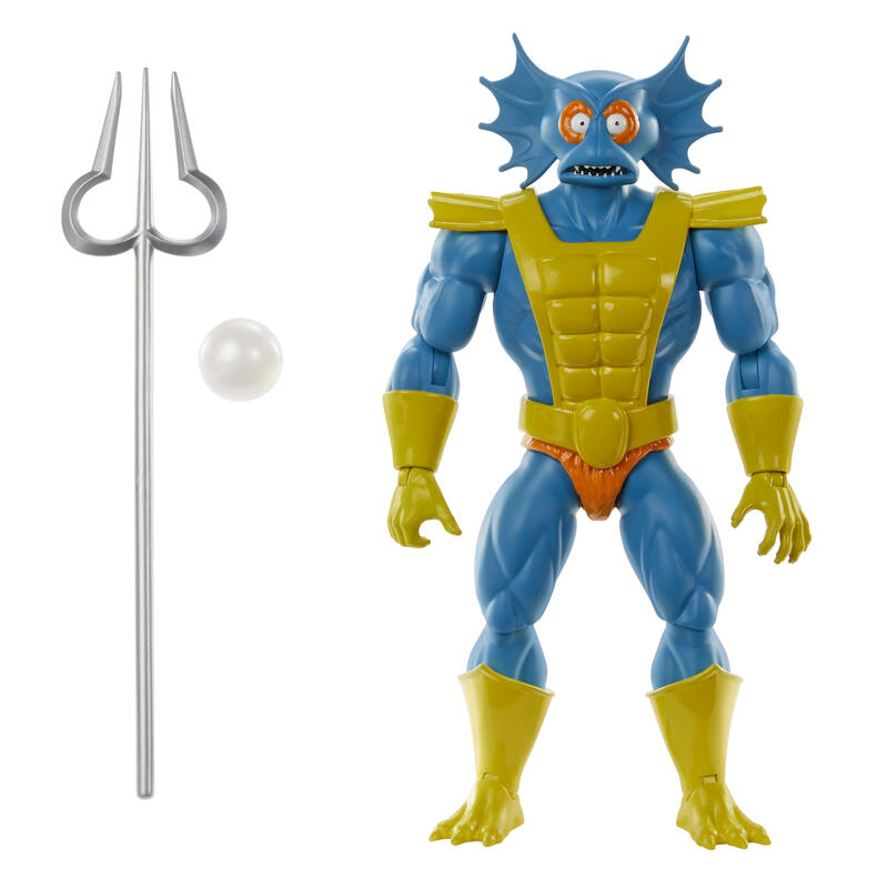 Figura de juguete mattel masters of the universe origins cartoon collection mer-man   hyd31