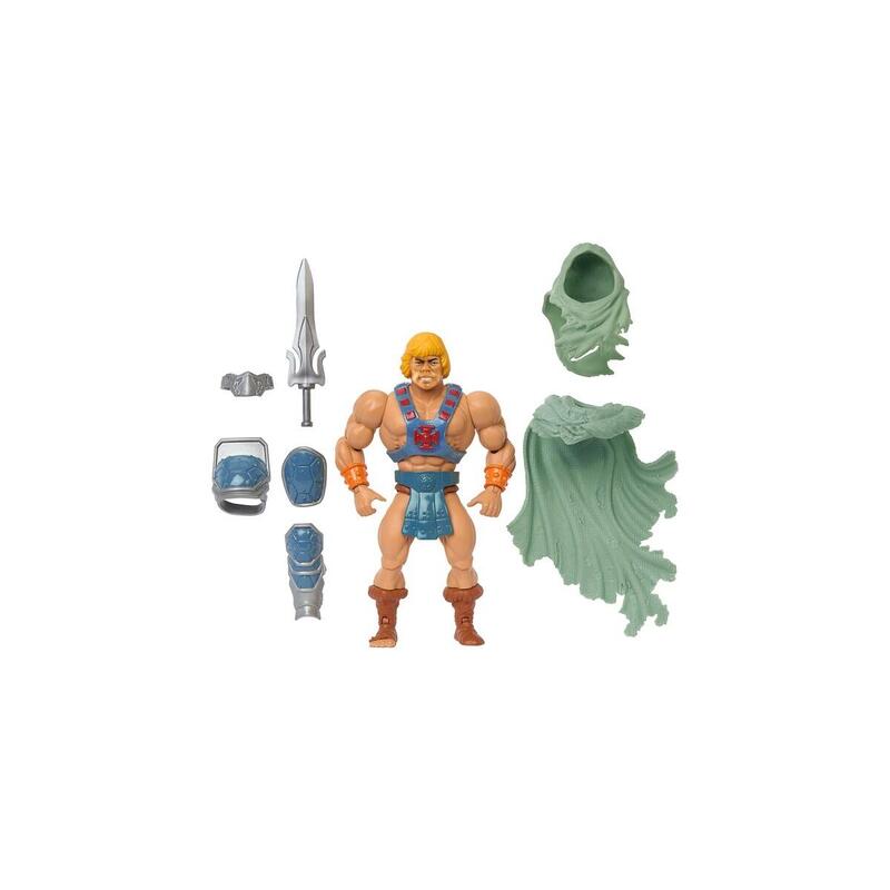 Figura de juguete mattel masters of the universe origins turtles of grayskull stealth ninja he-man hth18