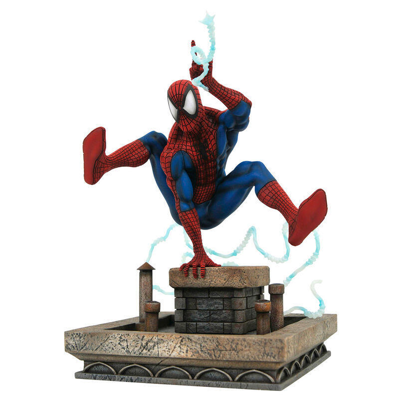 Figura diorama spiderman marvel 20cm