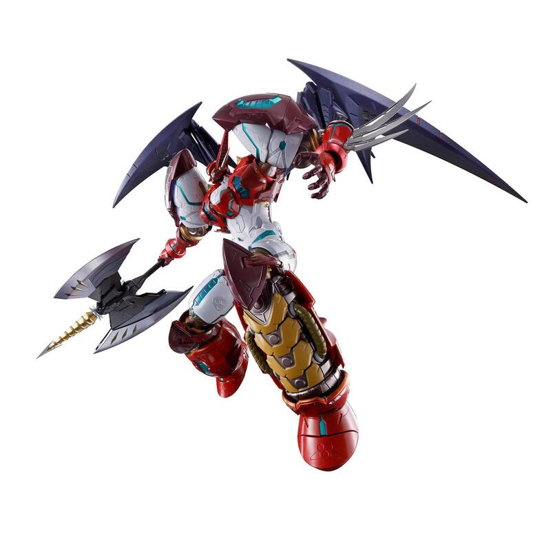 Figura dragon scale shin getter 1 fig 22 cm getter robo metal build