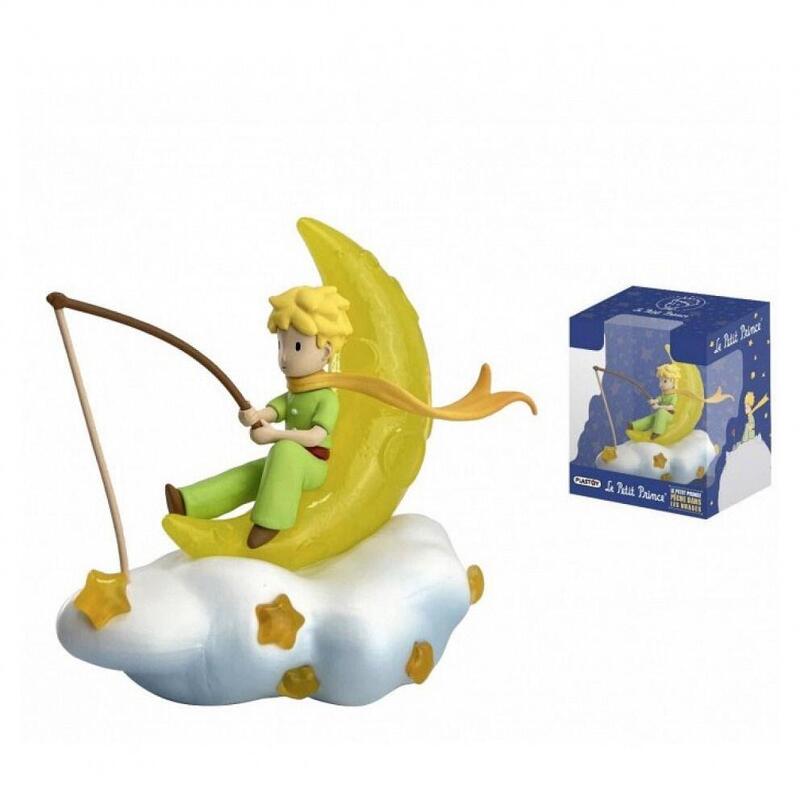 Figura el principito pescando en las nubes 8 cm