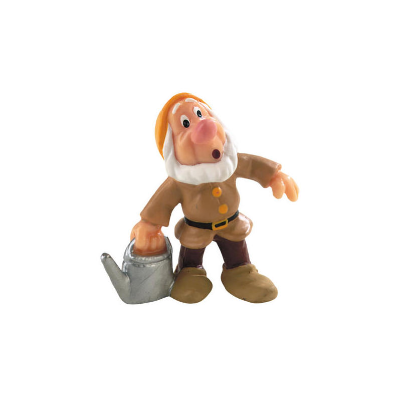 Figura enanito regadera blancanieves disney 5cm