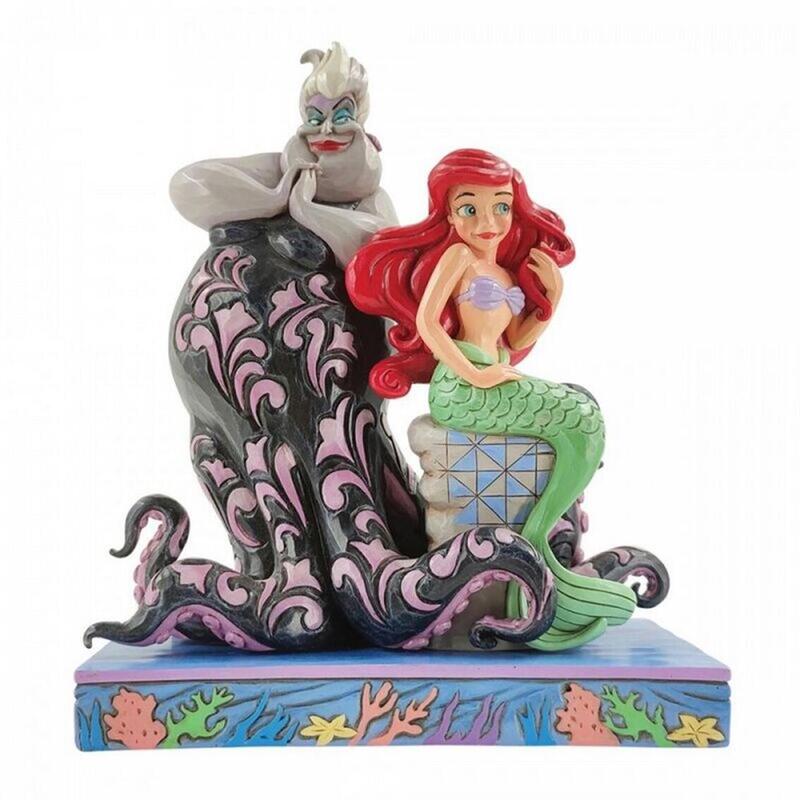 Figura enesco disney la sirenita ariel y rsula