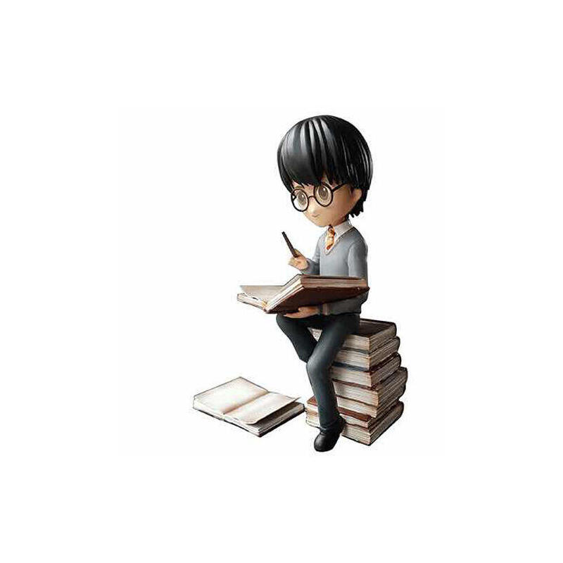 Figura harry potter pila de grimorios harry potter