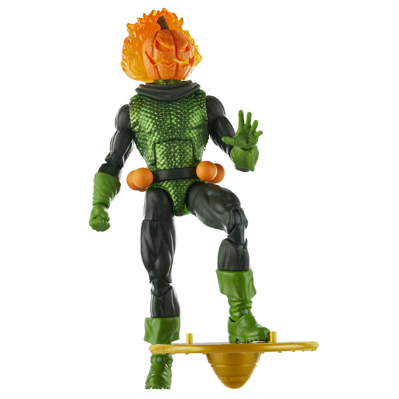 Figura hasbro marvel comics spiderman jack o’lantern