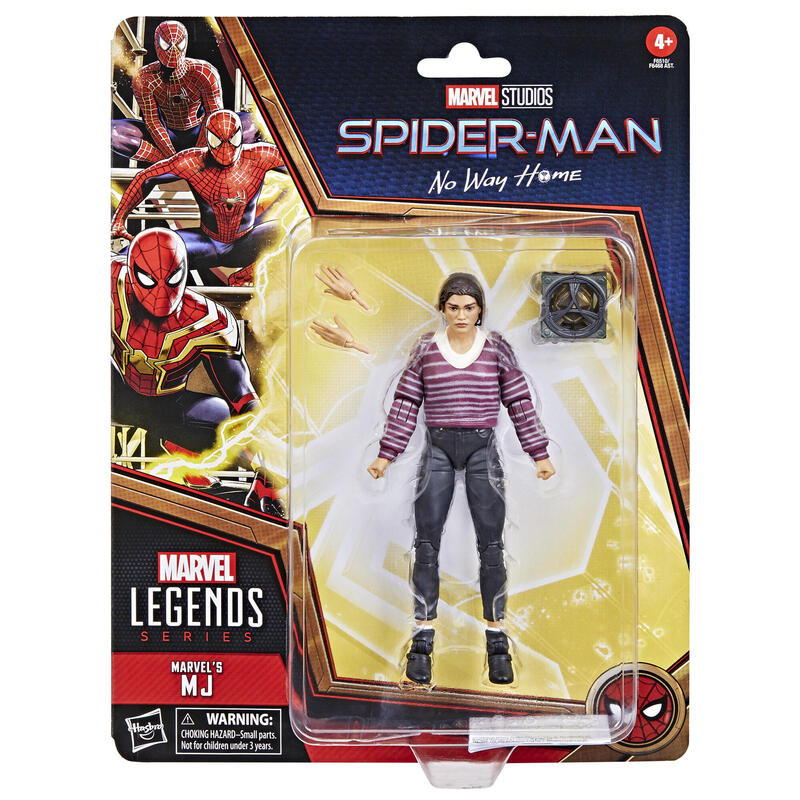 Figura hasbro marvel legends series spider man no way home mj