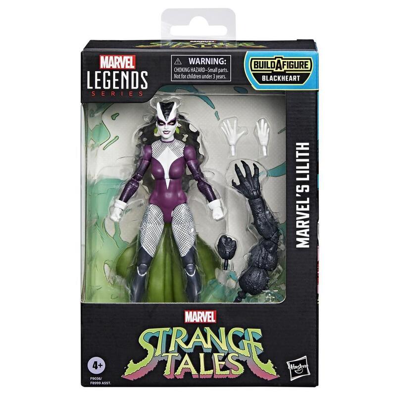 Figura hasbro marvel legends series strange tales marvel’s lilith