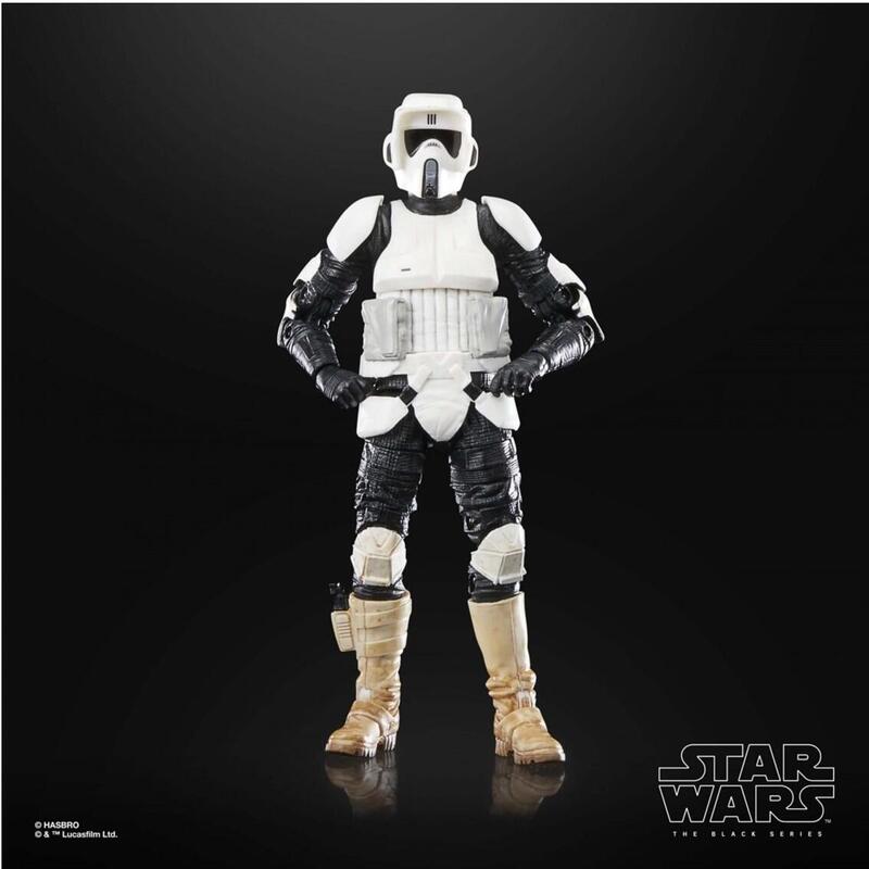 Figura hasbro the black series 40th anniversary of star wars: return of the jedi biker scout