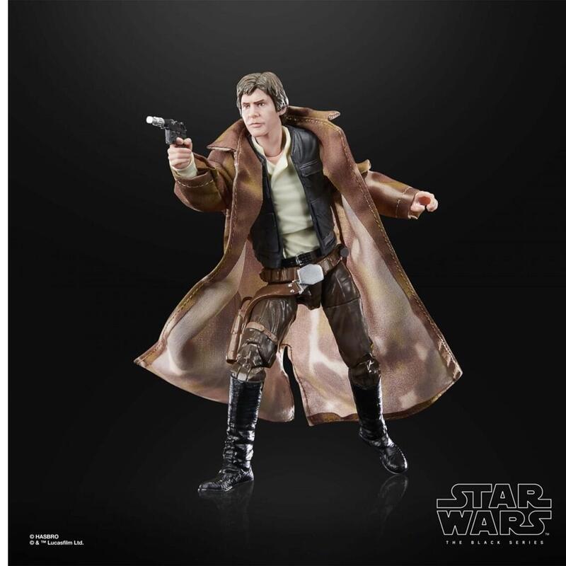 Figura hasbro the black series star wars han solo (endor)