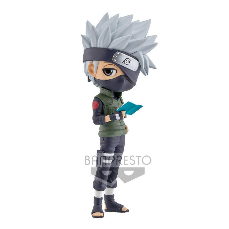 Figura hatake kakashi ver. a naruto shippuden q posket 15cm