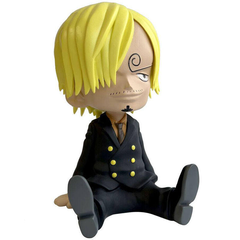 Figura hucha plastoy one piece sanji tirelire 18 cm