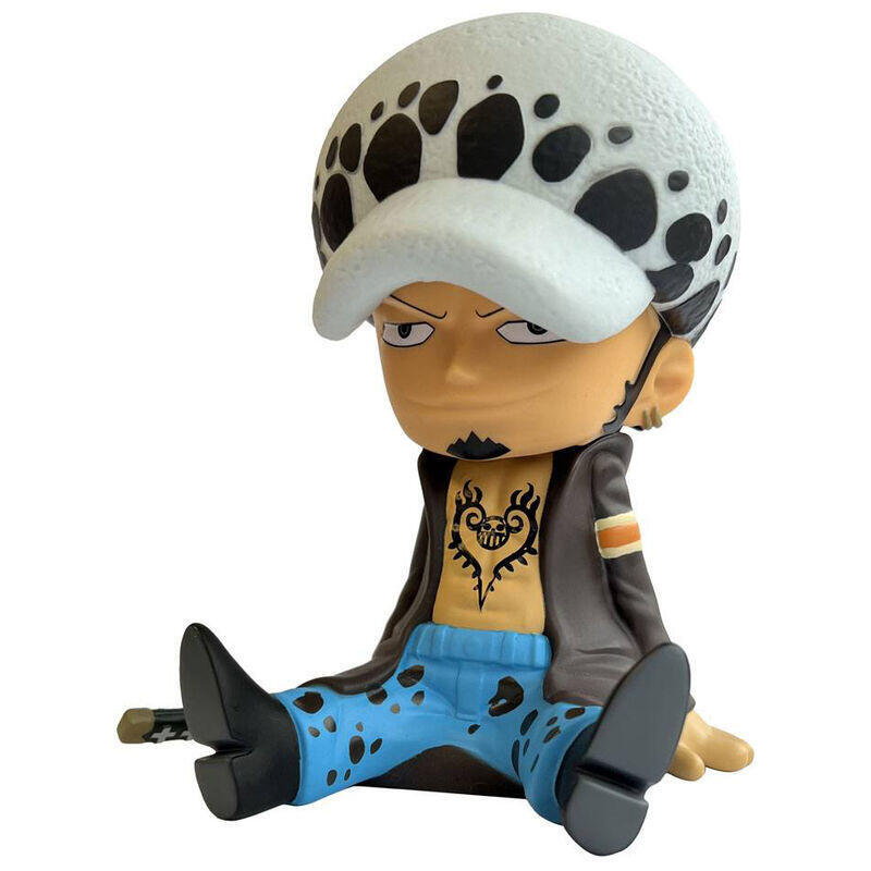 Figura hucha plastoy one piece trafalgar d. walter law tirelire 18 cm