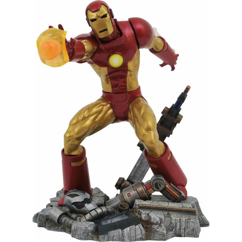 Figura iron man marvel gallery comic 23cm