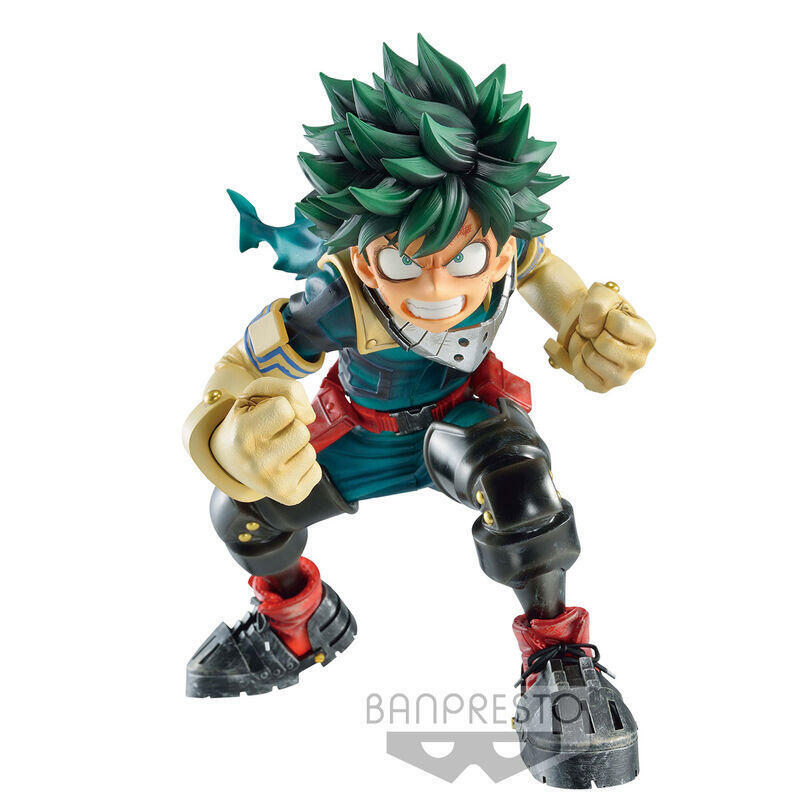 Figura izuku midoriya banpresto chronicle super master piece my hero academia 18cm