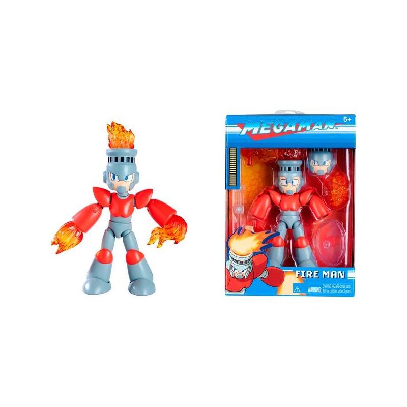 Figura  jada toys mega man – hombre fuego