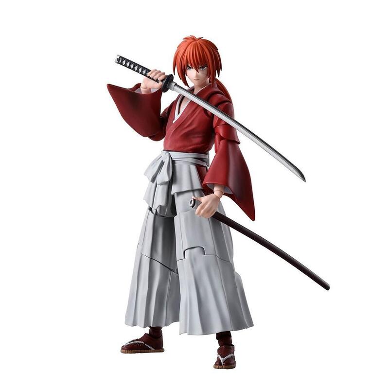 Figura kenshin himura fig. 13,5 cm rurouni kenshin sh figuarts