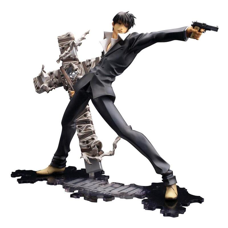 Figura kotobukiya trigun badlands rumble artfx j wolfwood 1 8