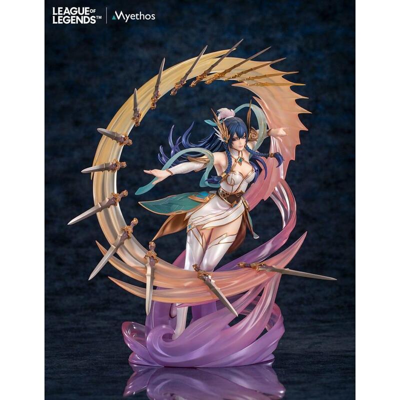 Figura league of legends irelia estatua pvc 1 7 divine sword 34 cm