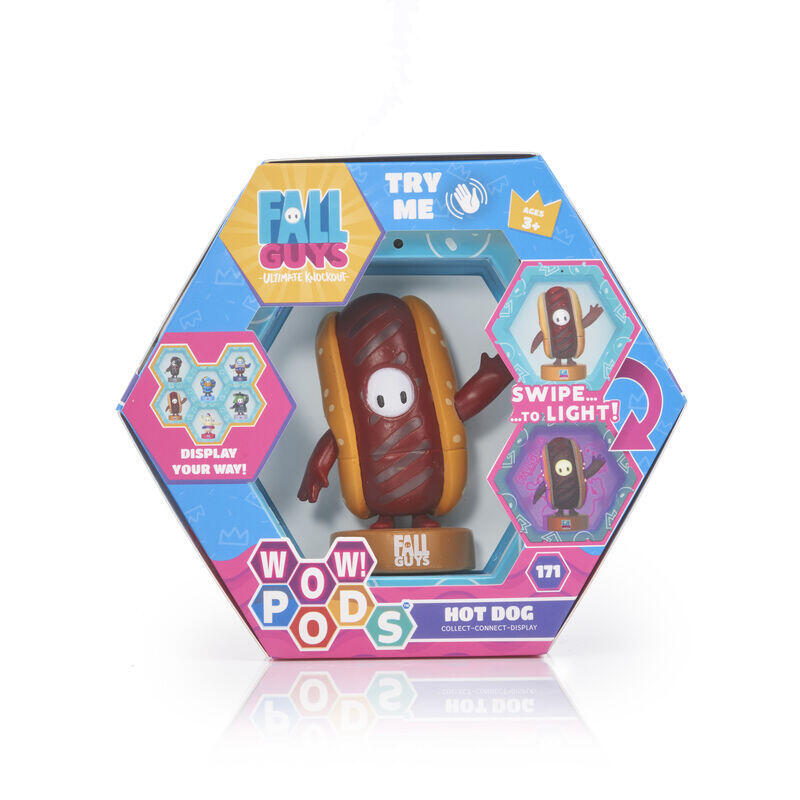 Figura led wow! fall guys hotdog