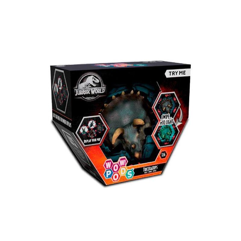 Figura led wow! pod triceratops jurassic world