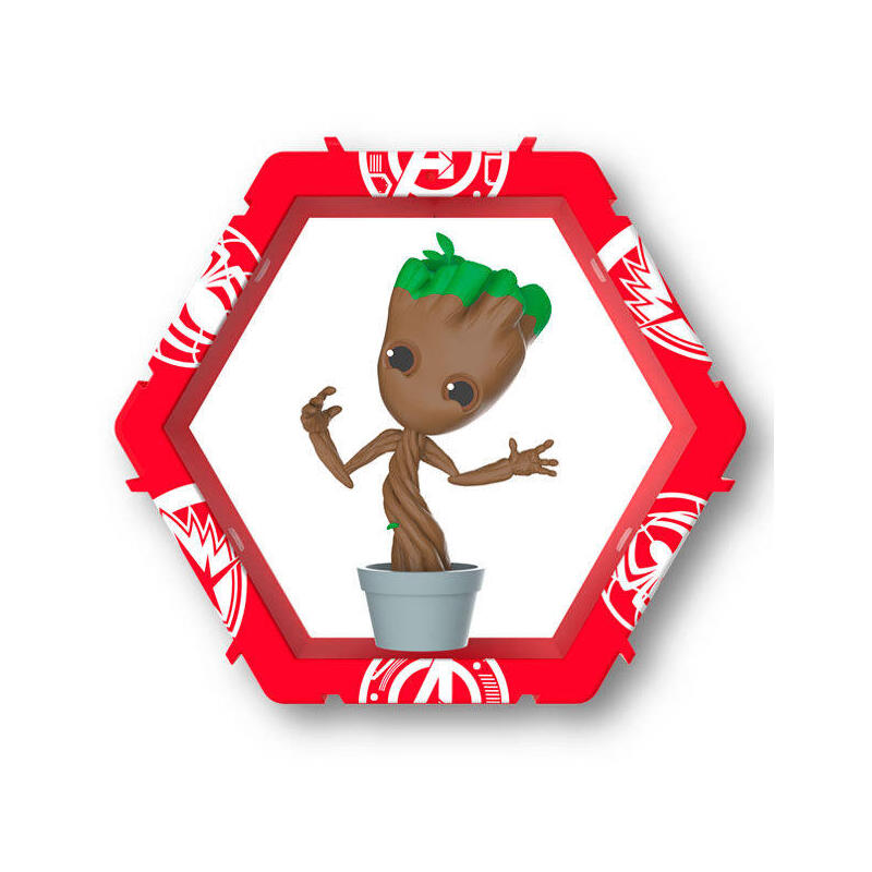 Figura led wow! potted groot marvel